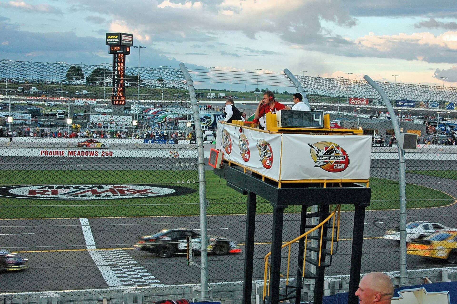 View of Iowa Speedway in Newton.