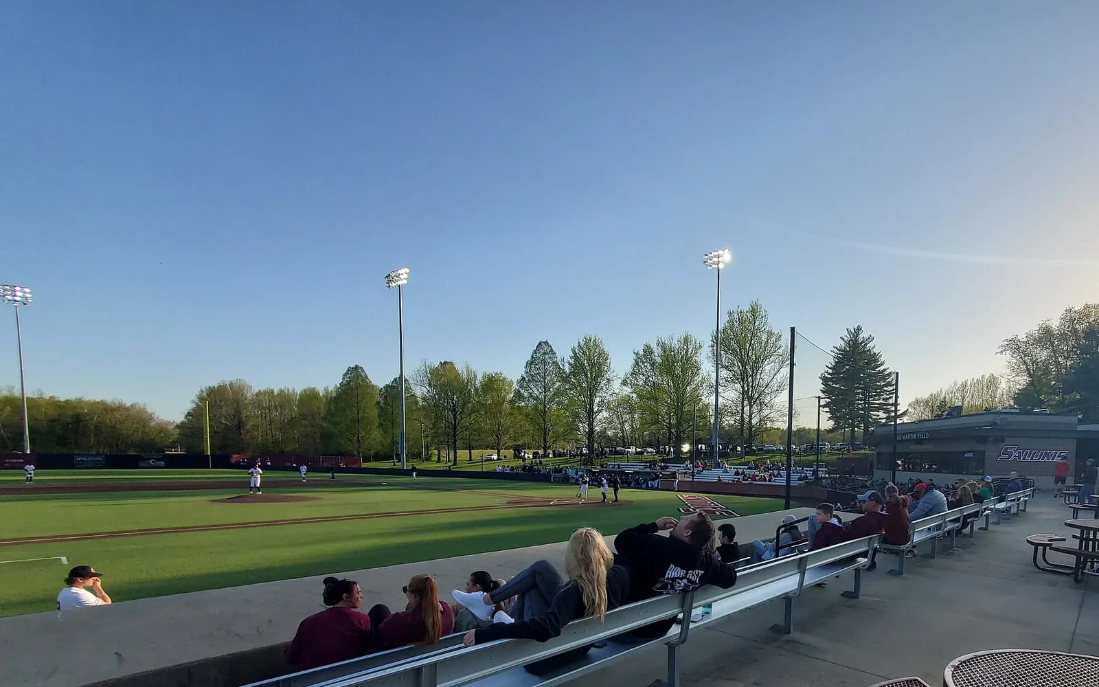 View of Itchy Jones Stadium, home of Southern Illinois baseball.