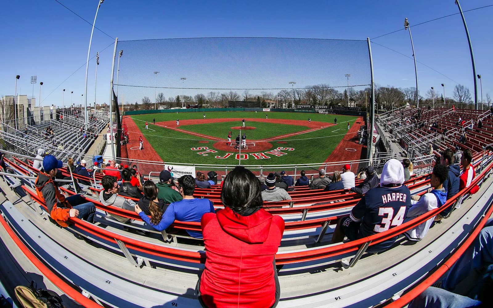 View of Jack Kaiser Stadium, home of St. John's baseball.