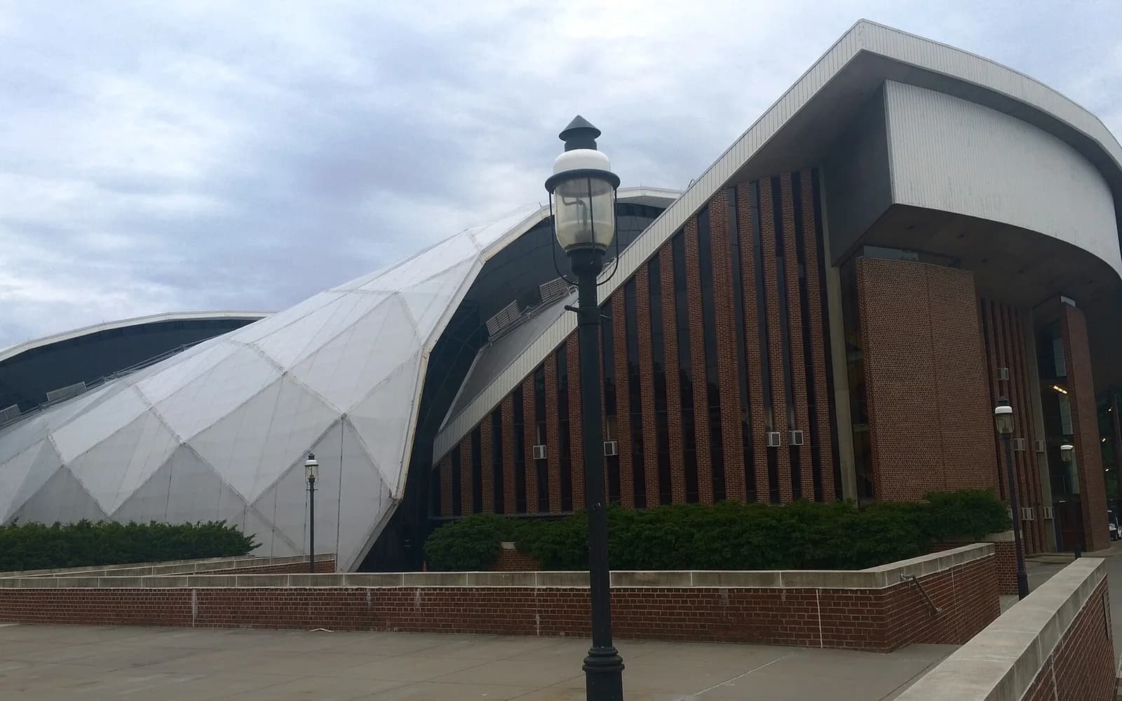 View of Jadwin Gymnasium, home of Princeton basketball.