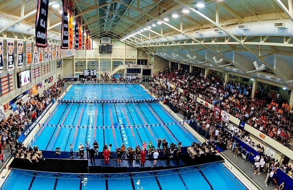 James E. Martin Aquatics Center — documentary venue view.