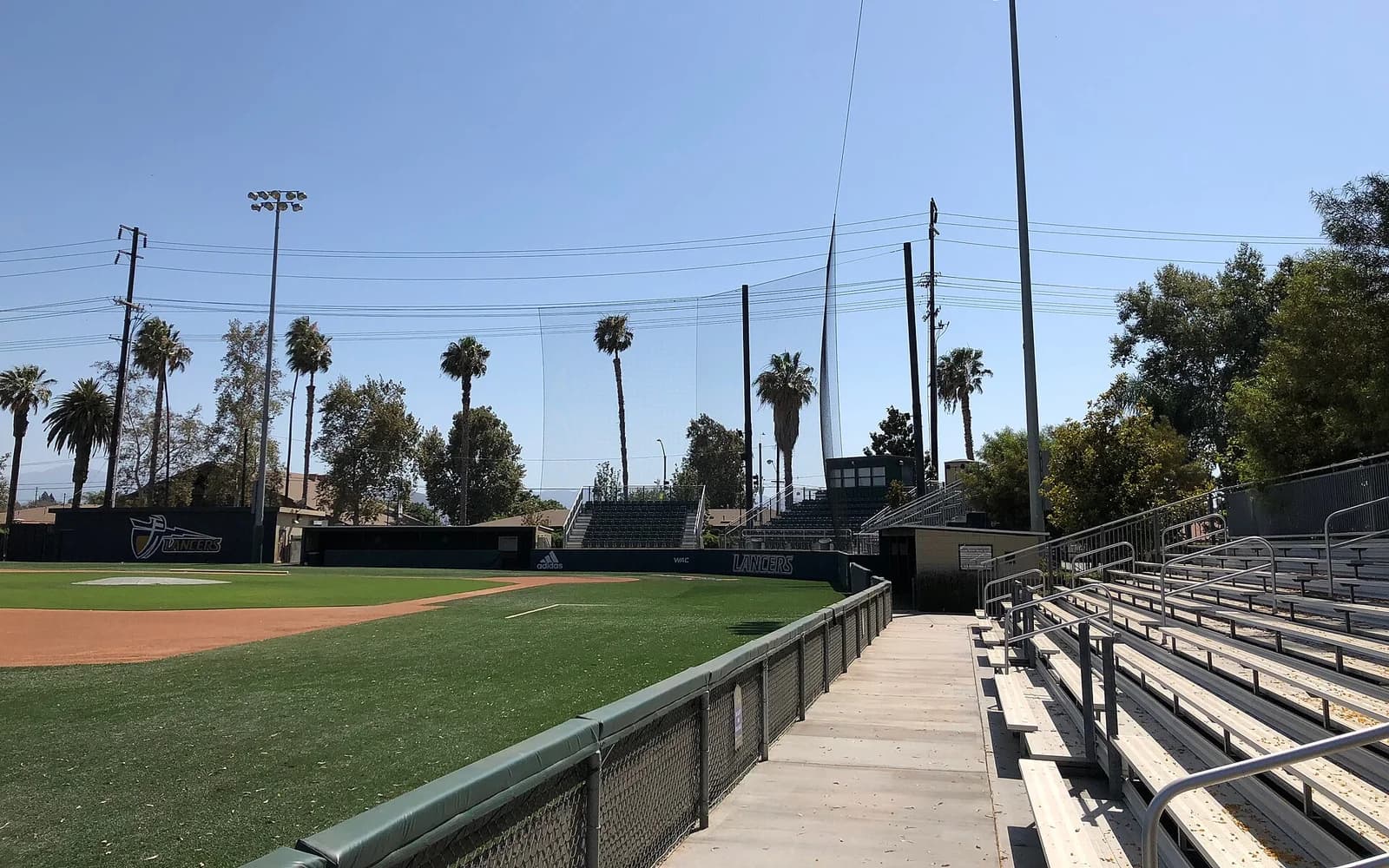 View of James W. Totman Stadium, home of California Baptist baseball.