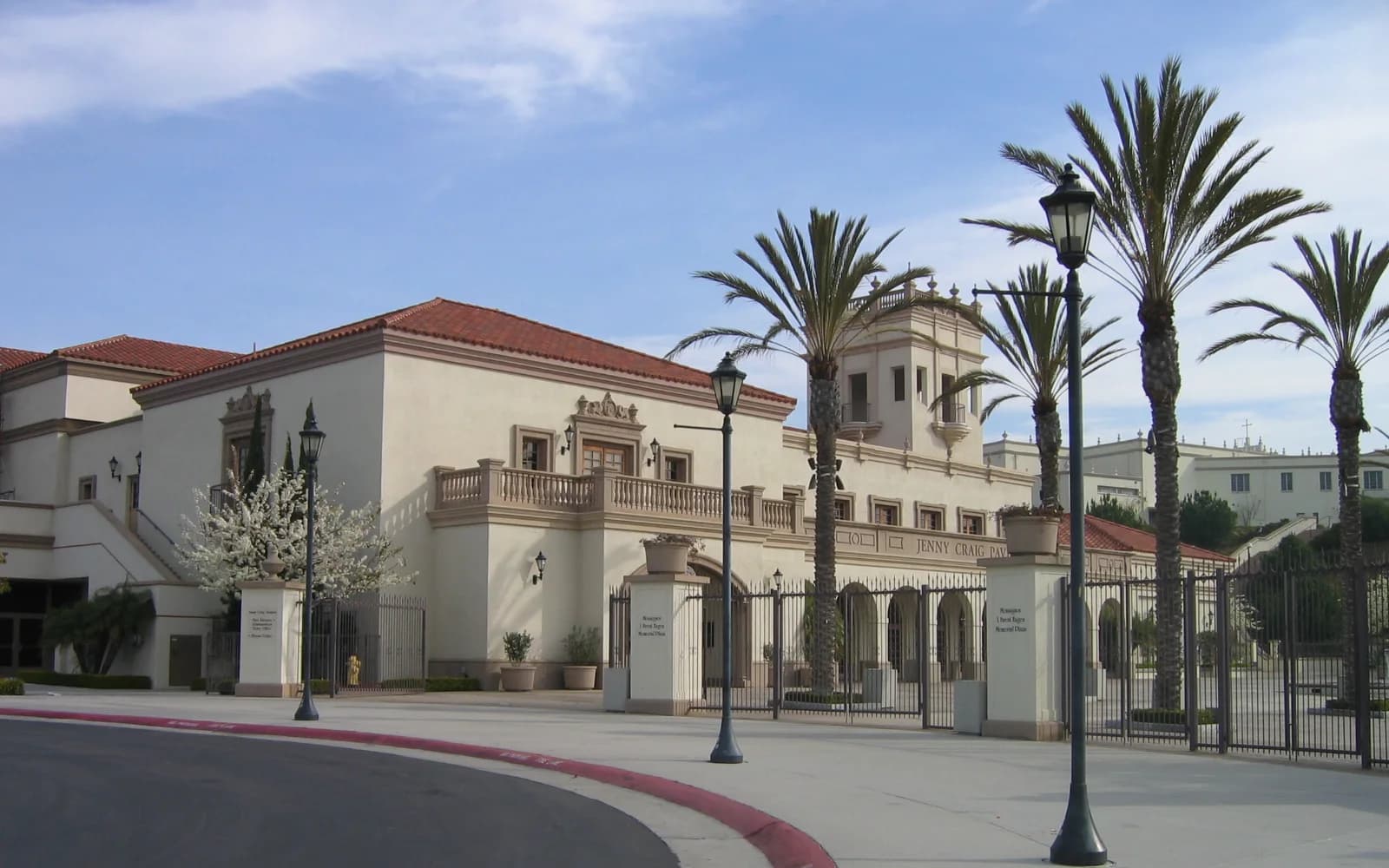 View of Jenny Craig Pavilion, home of San Diego basketball.