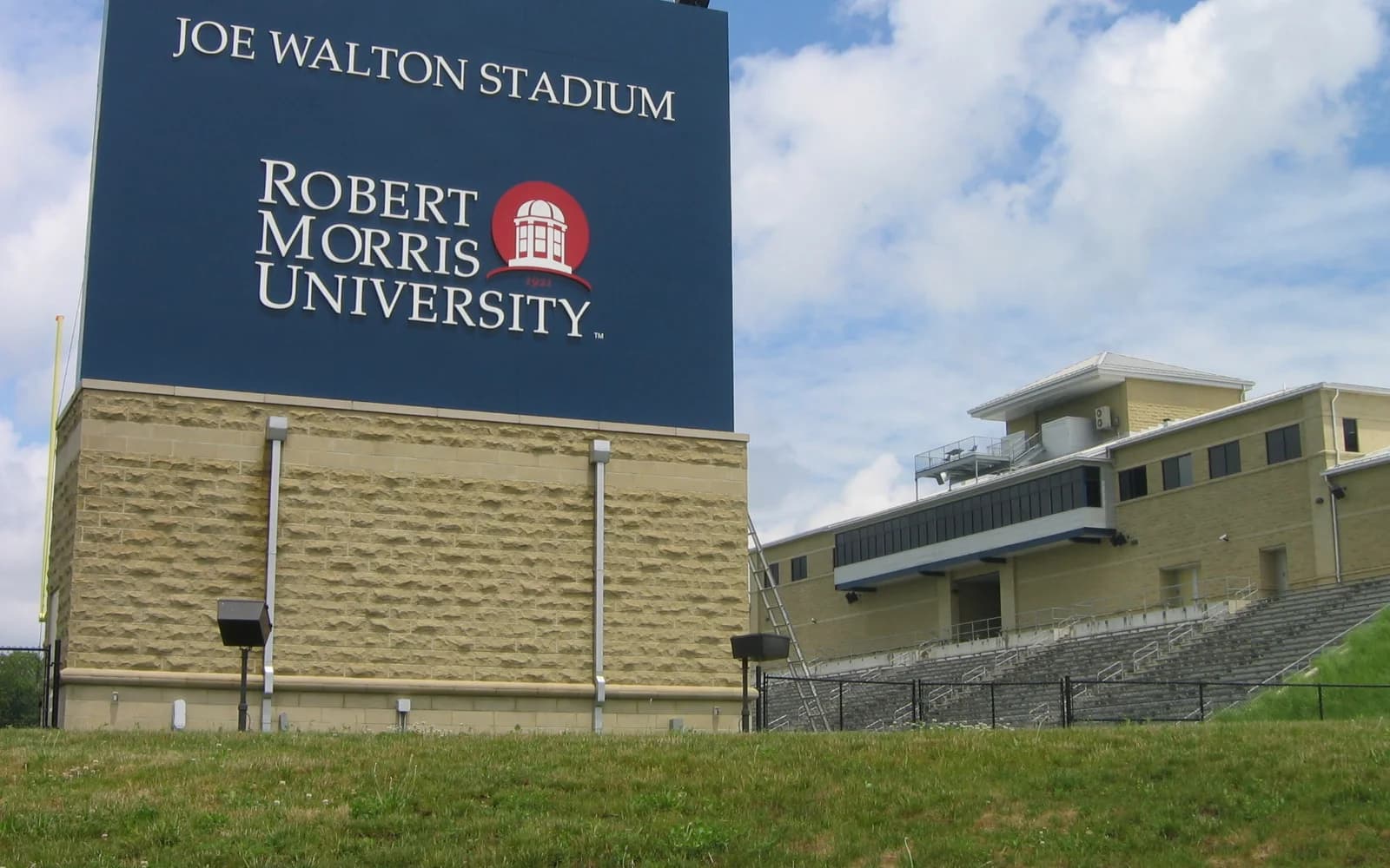View of Joe Walton Stadium, home of Robert Morris Colonials football.