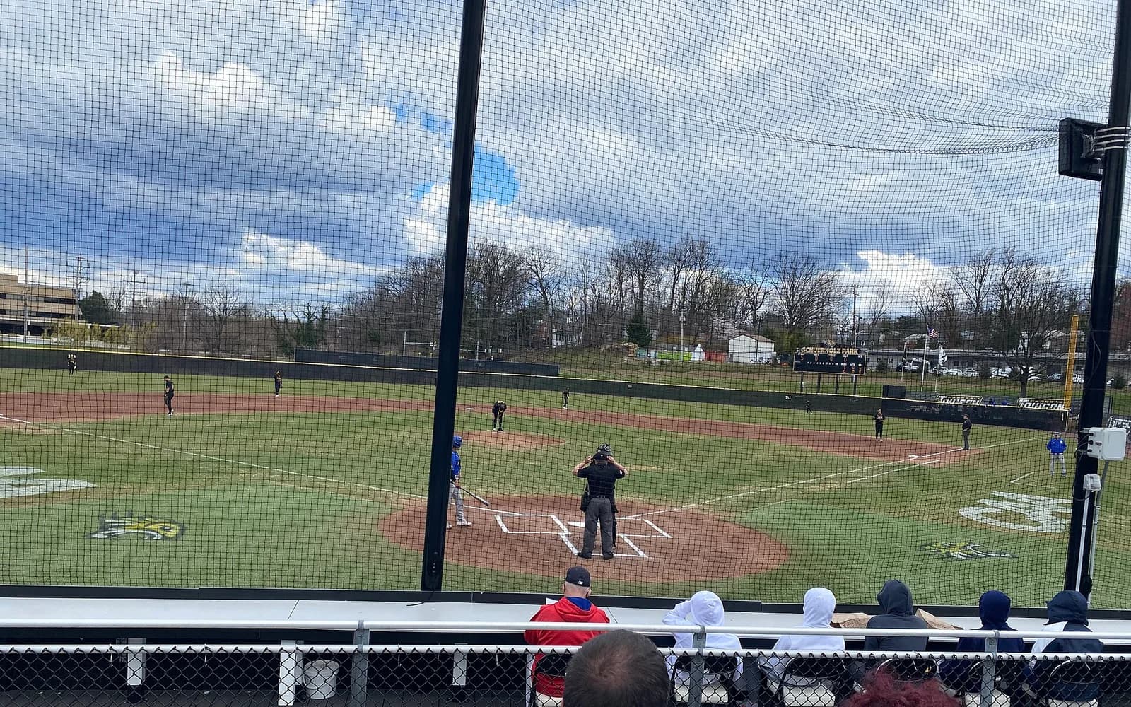 View of John B. Schuerholz Baseball Complex, home of Towson baseball.