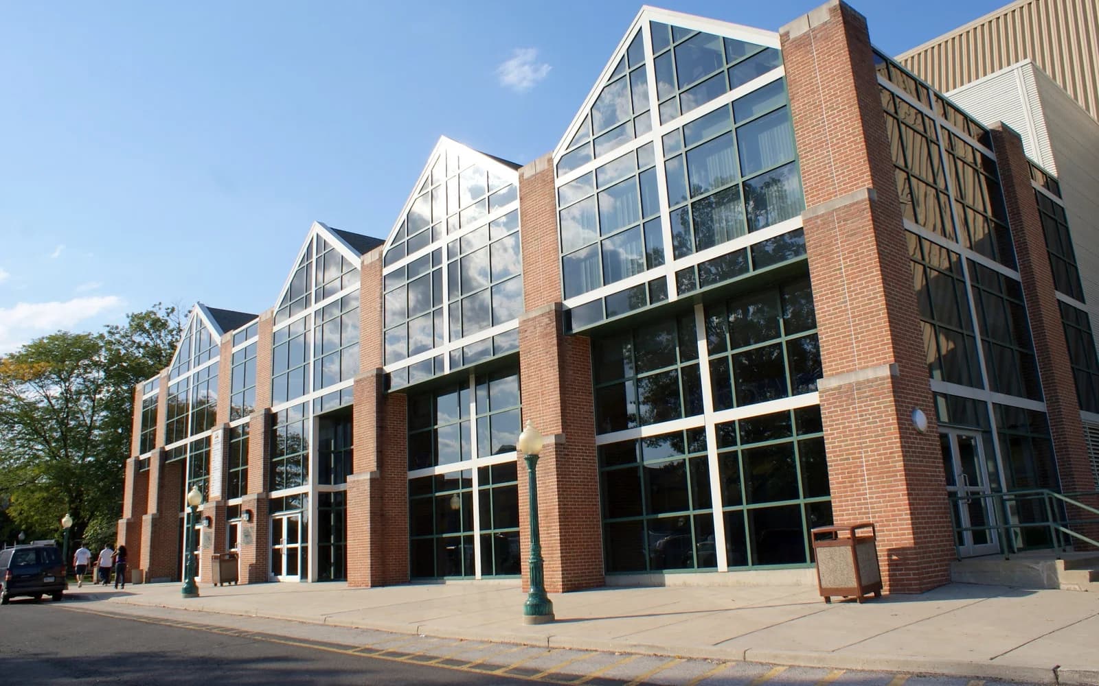 View of John Glaser Arena, home of La Salle basketball.