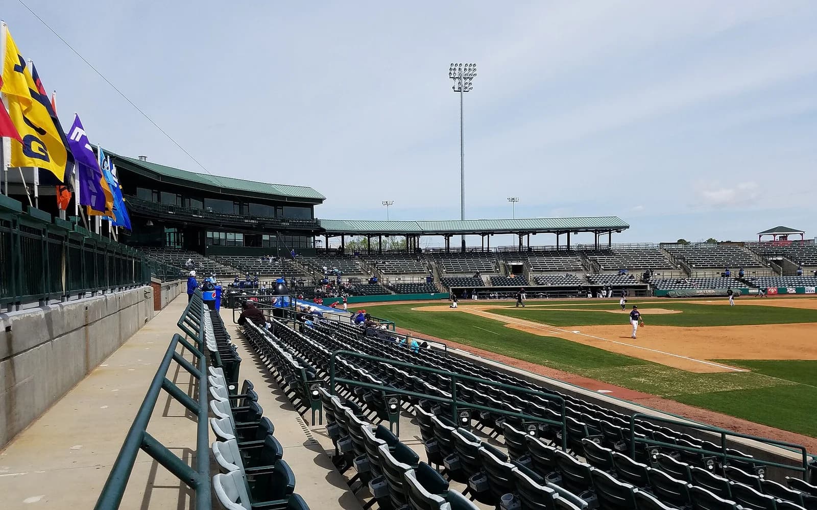 View of Joseph P. Riley Jr. Park, home of The Citadel baseball.