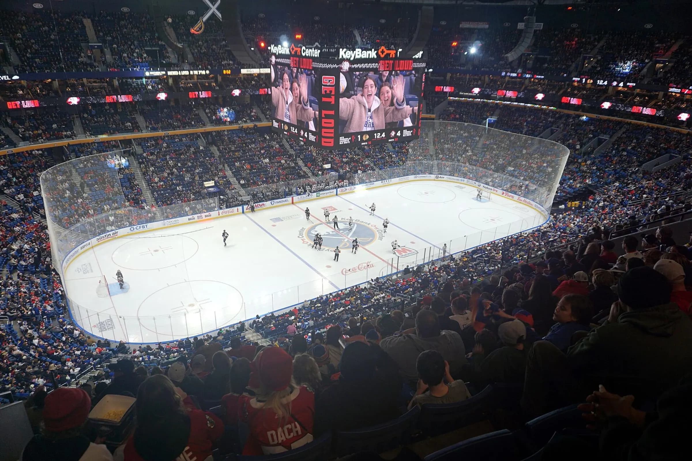 KeyBank Center — Chicago Blackhawks vs. Buffalo Sabres December 2024 21 (arena).