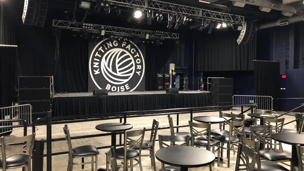 Knitting Factory Boise — documentary venue view.