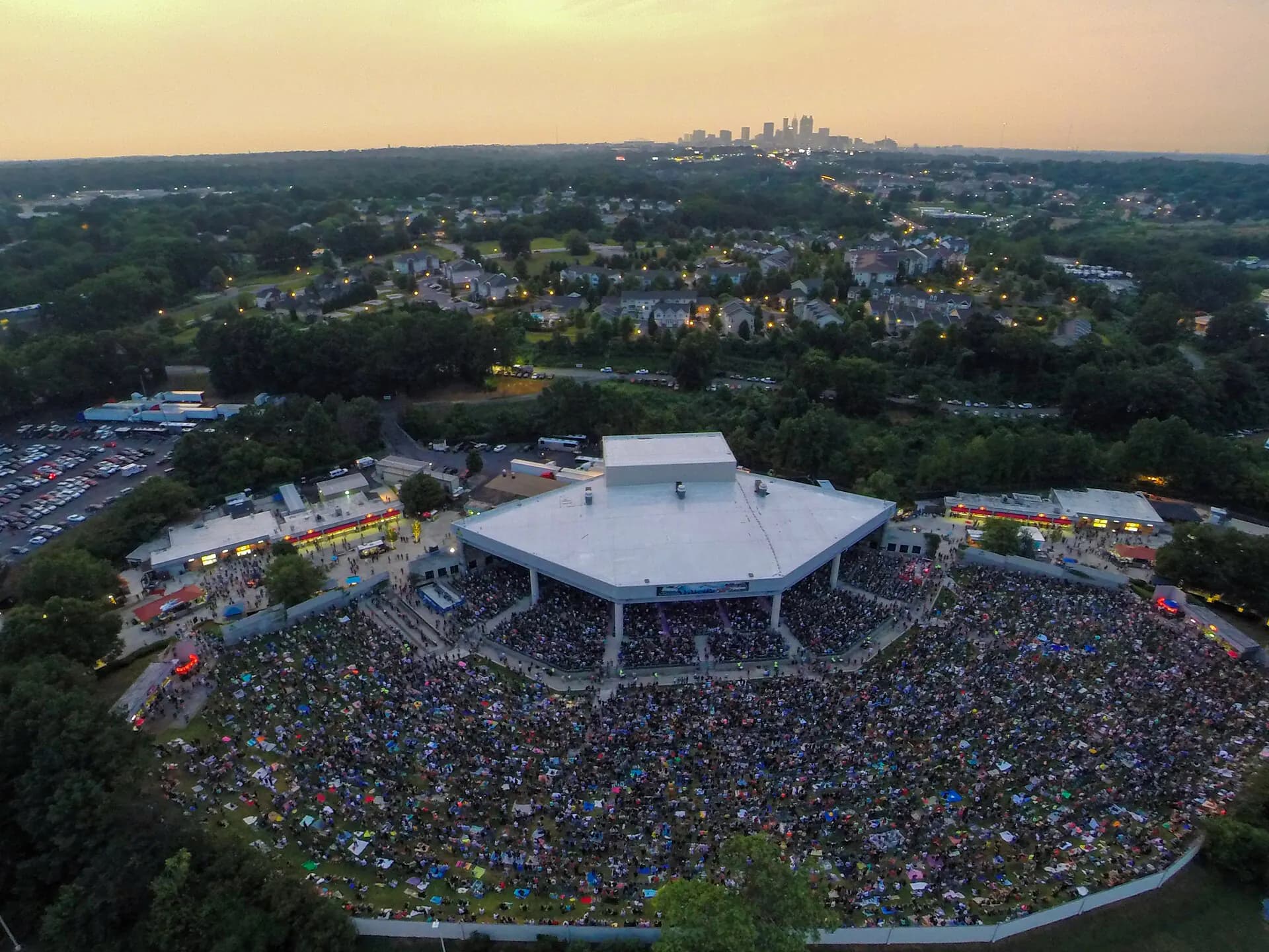 Exterior view at Lakewood Amphitheatre in Atlanta, GA