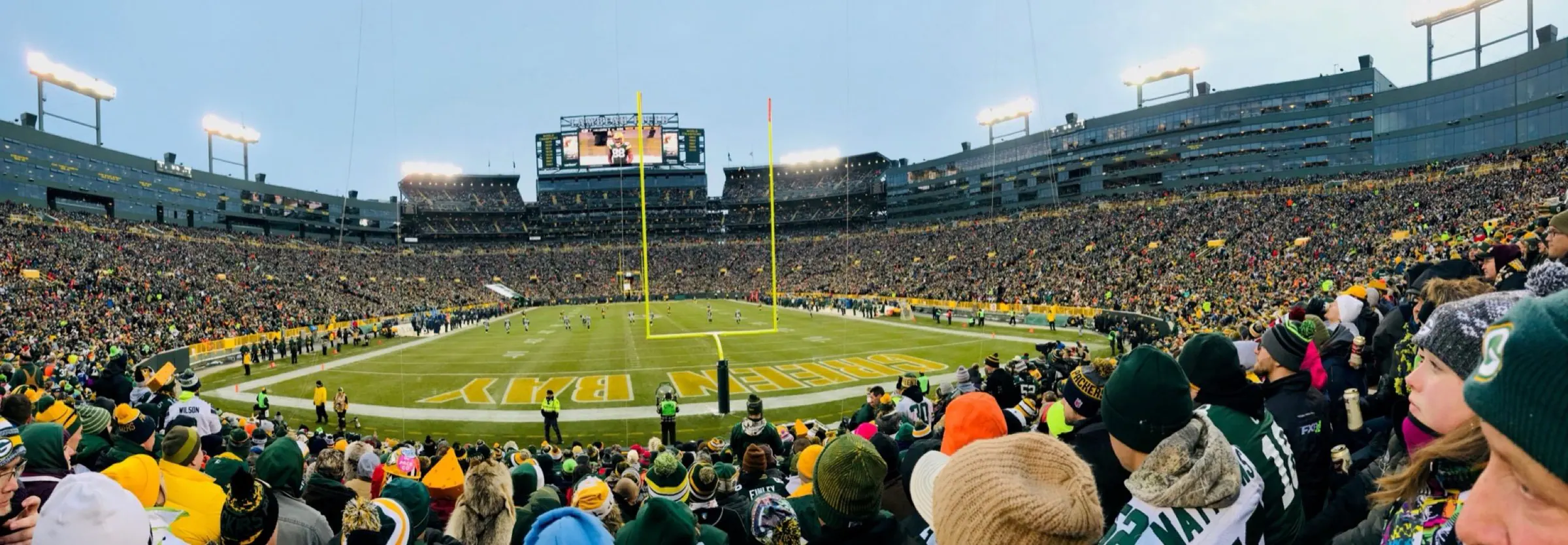 Lambeau Field — Lambeau Field in December 2016 during a game versus the Seattle Seahawks.