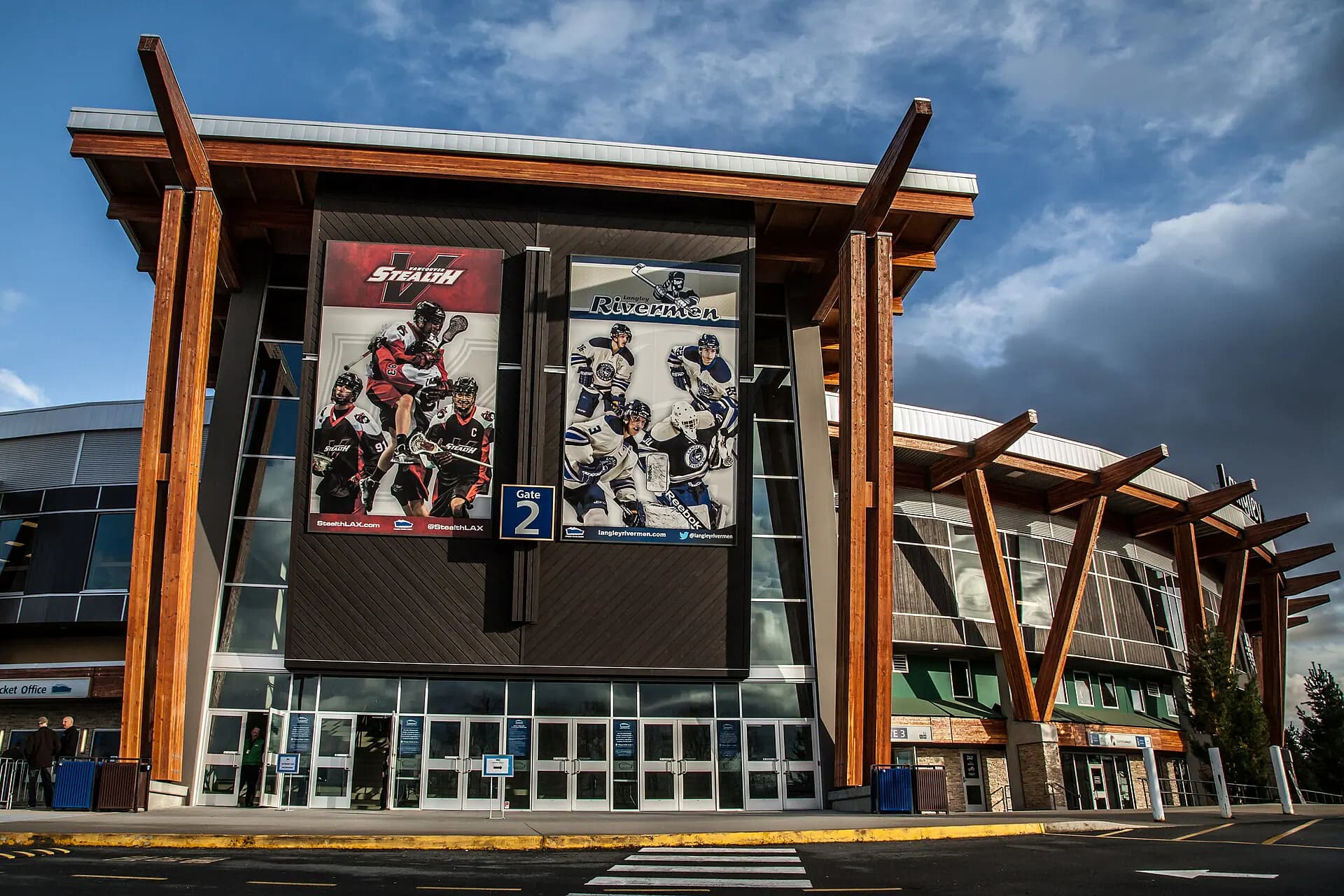 Exterior view at Langley Events Centre in Langley, BC