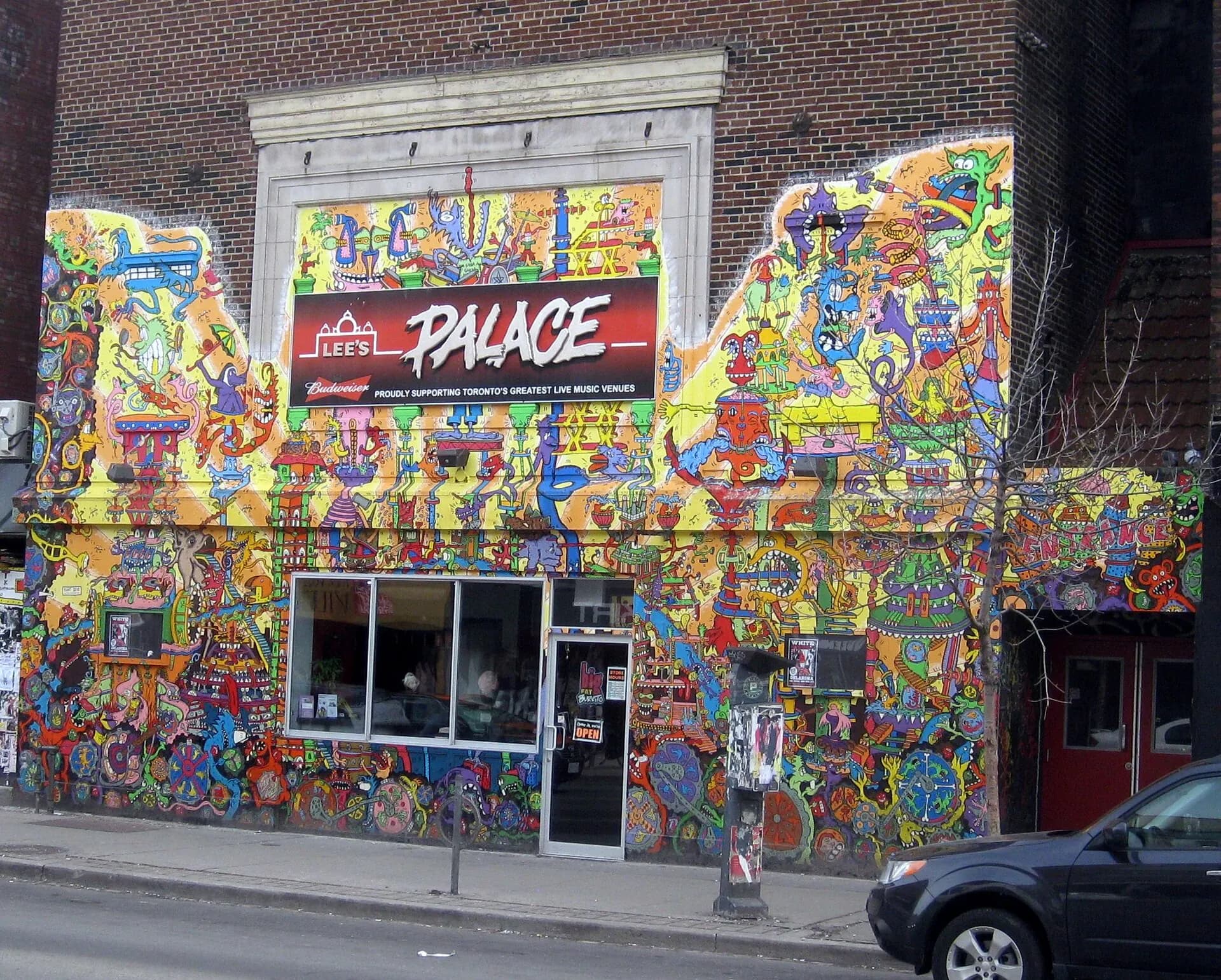 Exterior view at Lee's Palace in Toronto, ON