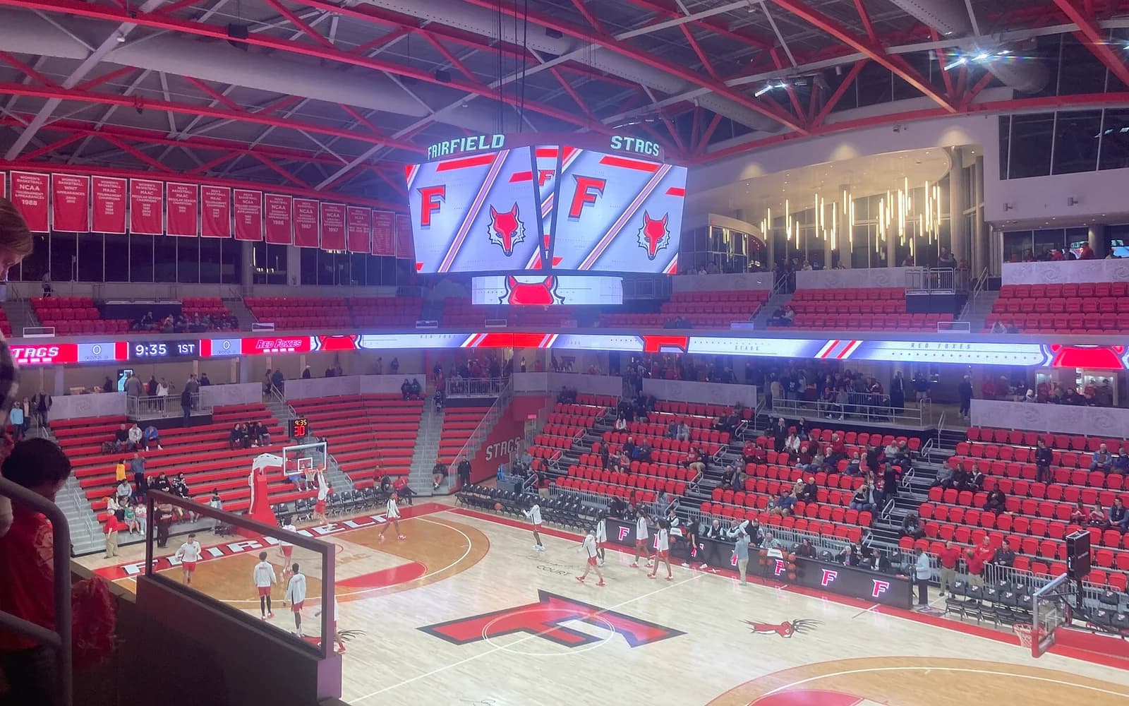 View of Leo D. Mahoney Arena, home of Fairfield basketball.