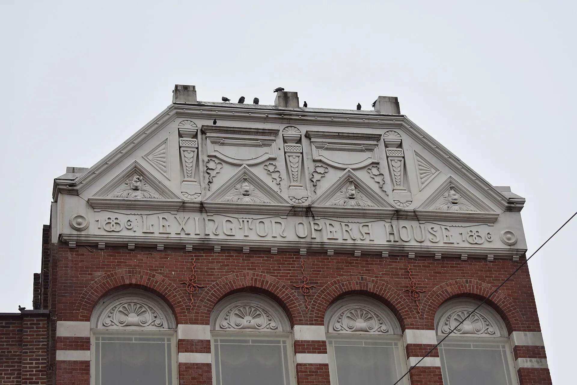 Lexington Opera House historic facade