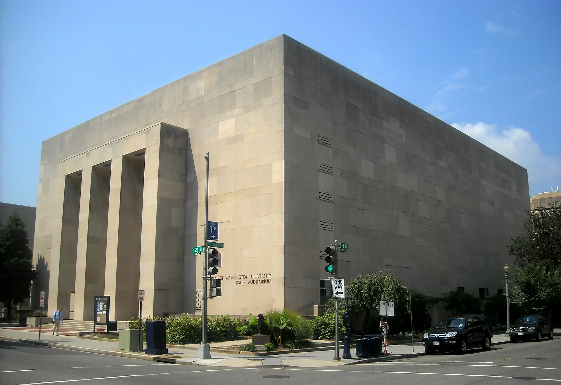 Wide interior or event view at Lisner Auditorium in Washington, DC