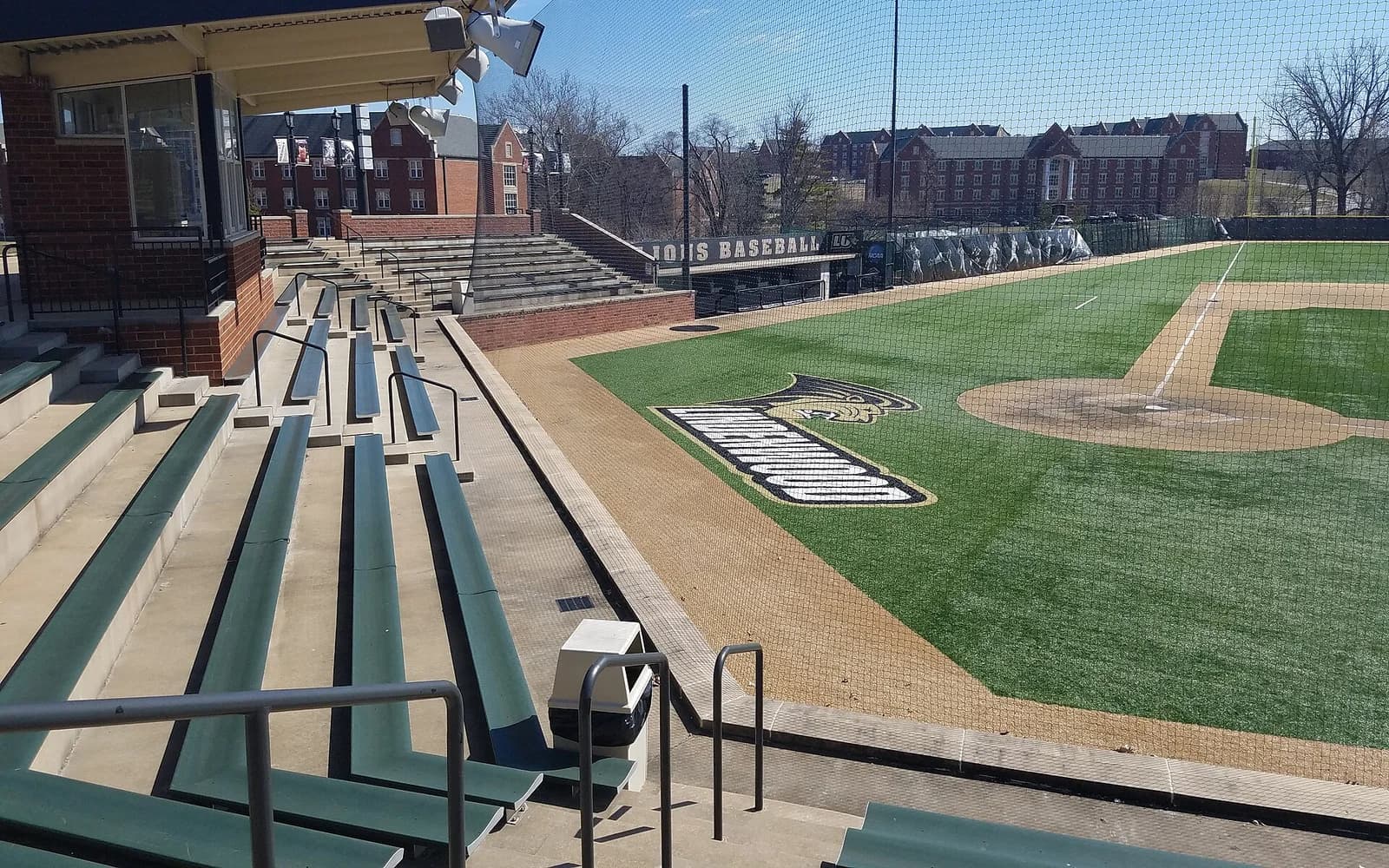 View of Lou Brock Sports Complex, home of Lindenwood baseball.
