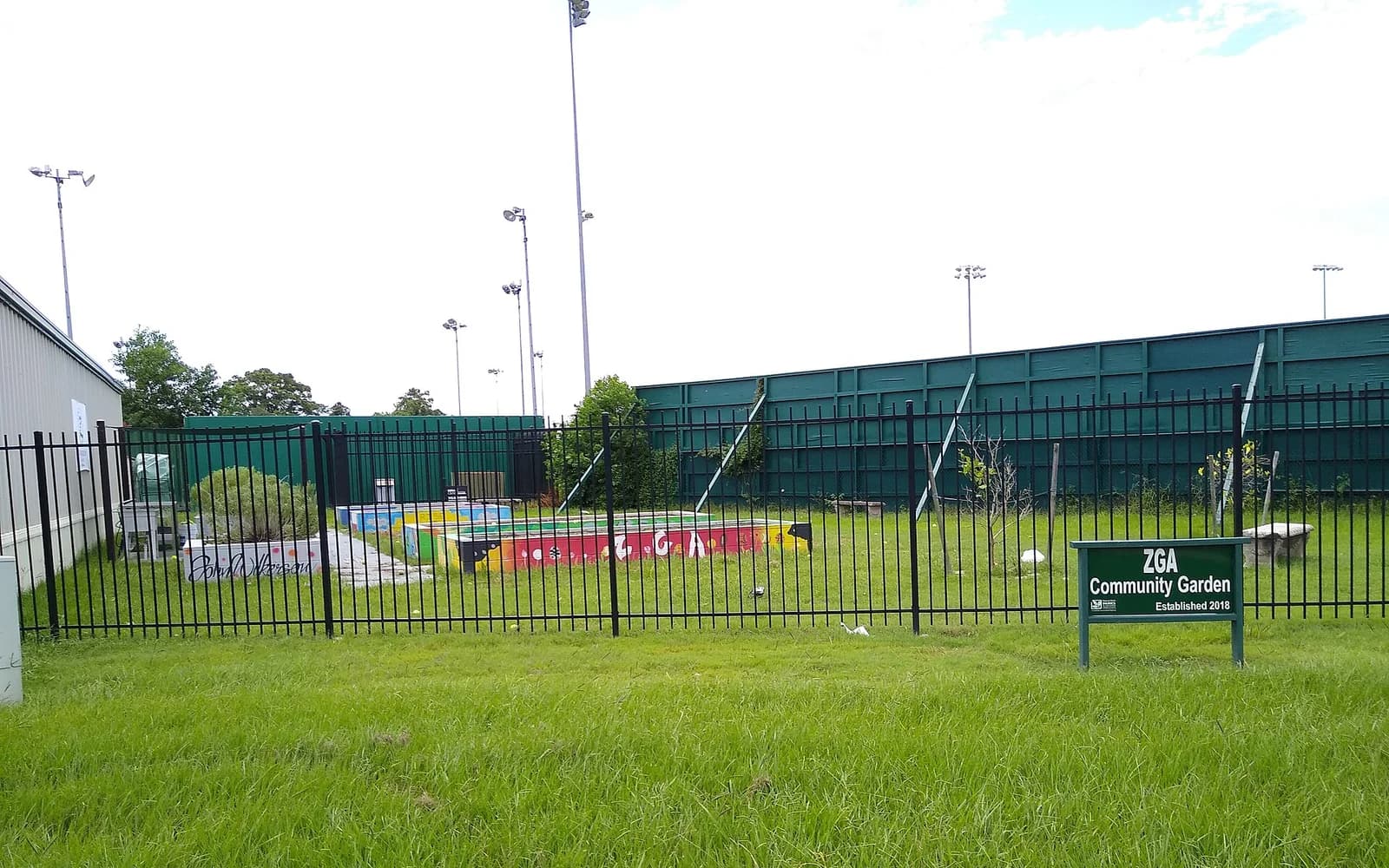 View of MacGregor Park, home of Texas Southern baseball.
