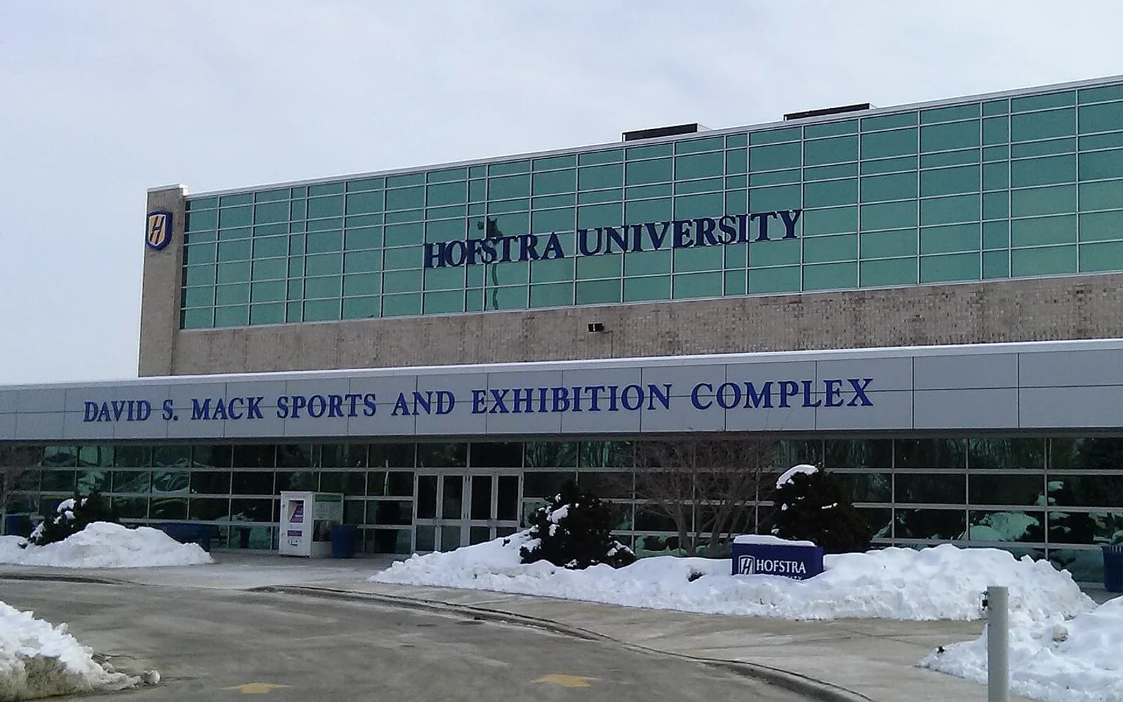 View of Mack Sports Complex, home of Hofstra basketball.
