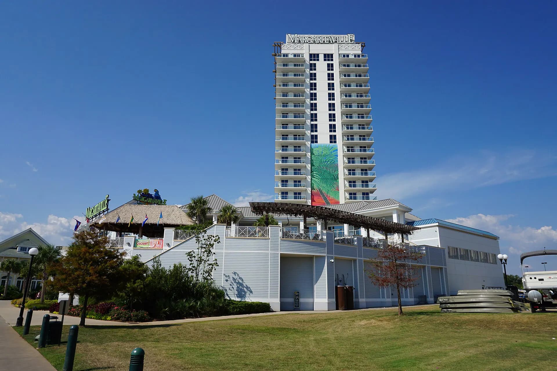Exterior view at Margaritaville Resort Casino in Bossier City, LA