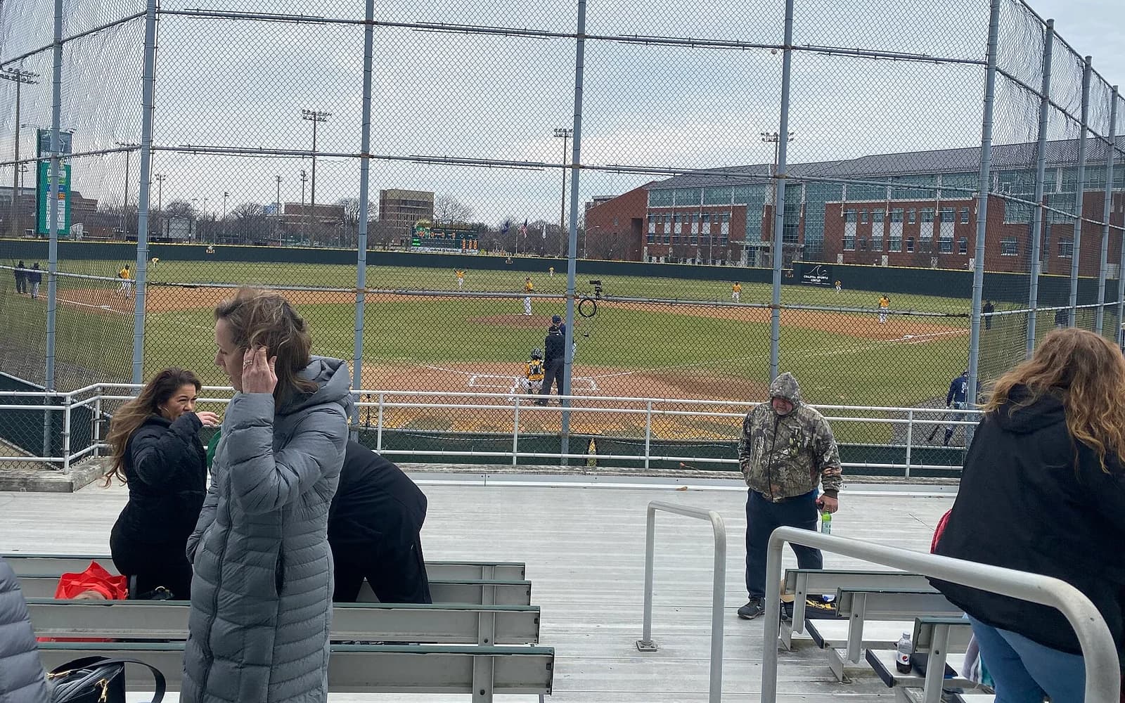View of Marty L. Miller Field, home of Norfolk State baseball.