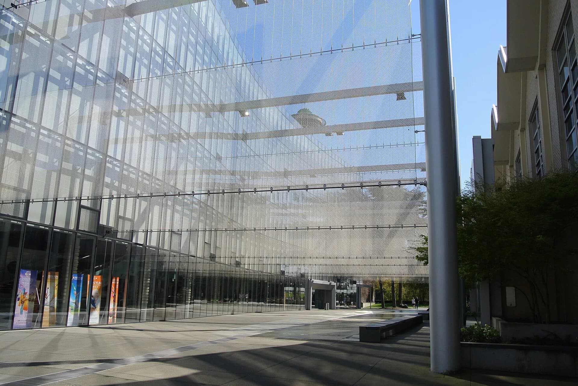 Exterior view at McCaw Hall in Seattle, WA