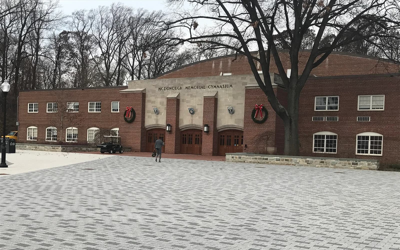 View of McDonough Gymnasium, home of Georgetown women basketball.