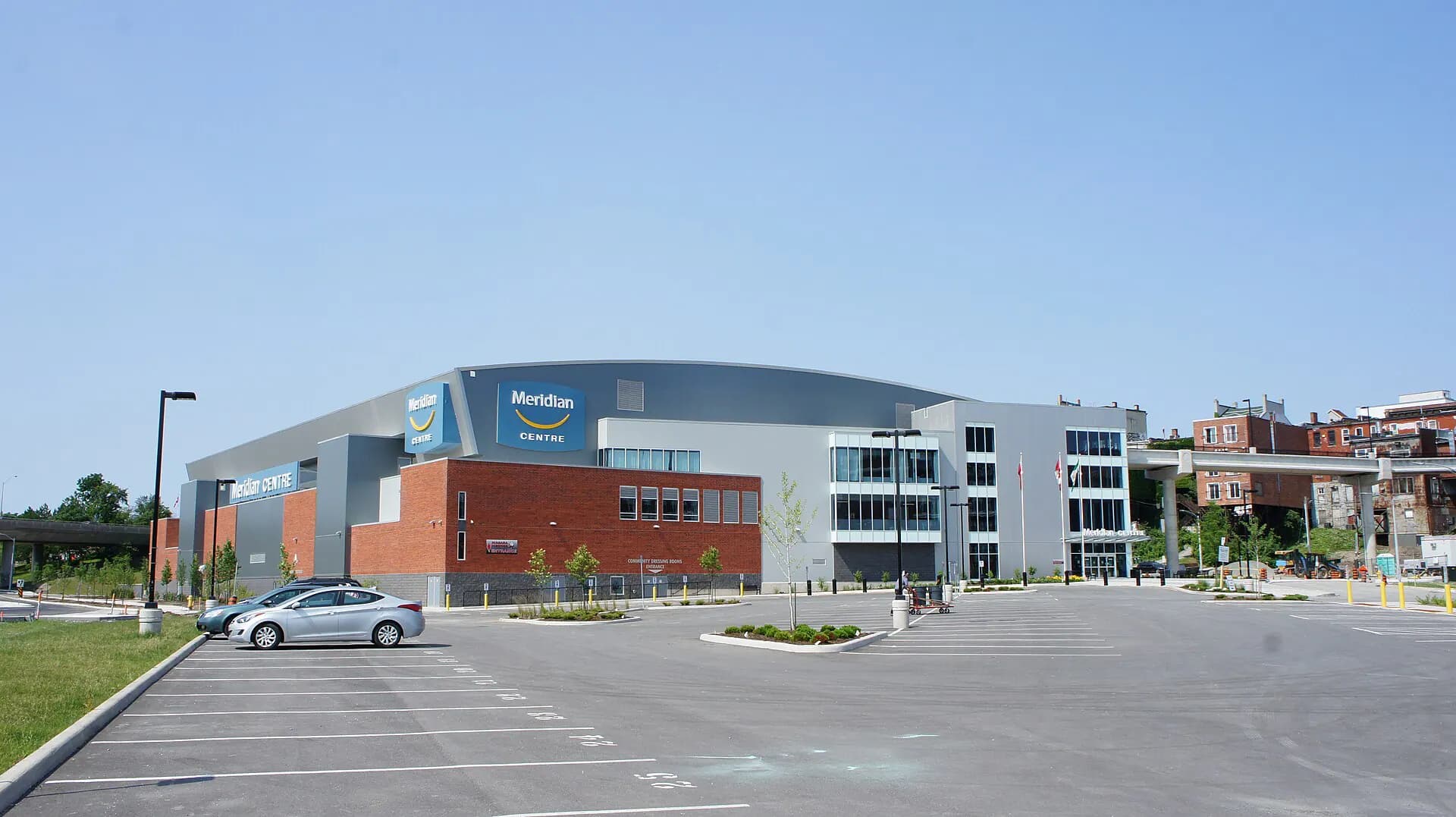 Exterior view at Meridian Centre in St Catharines, ON
