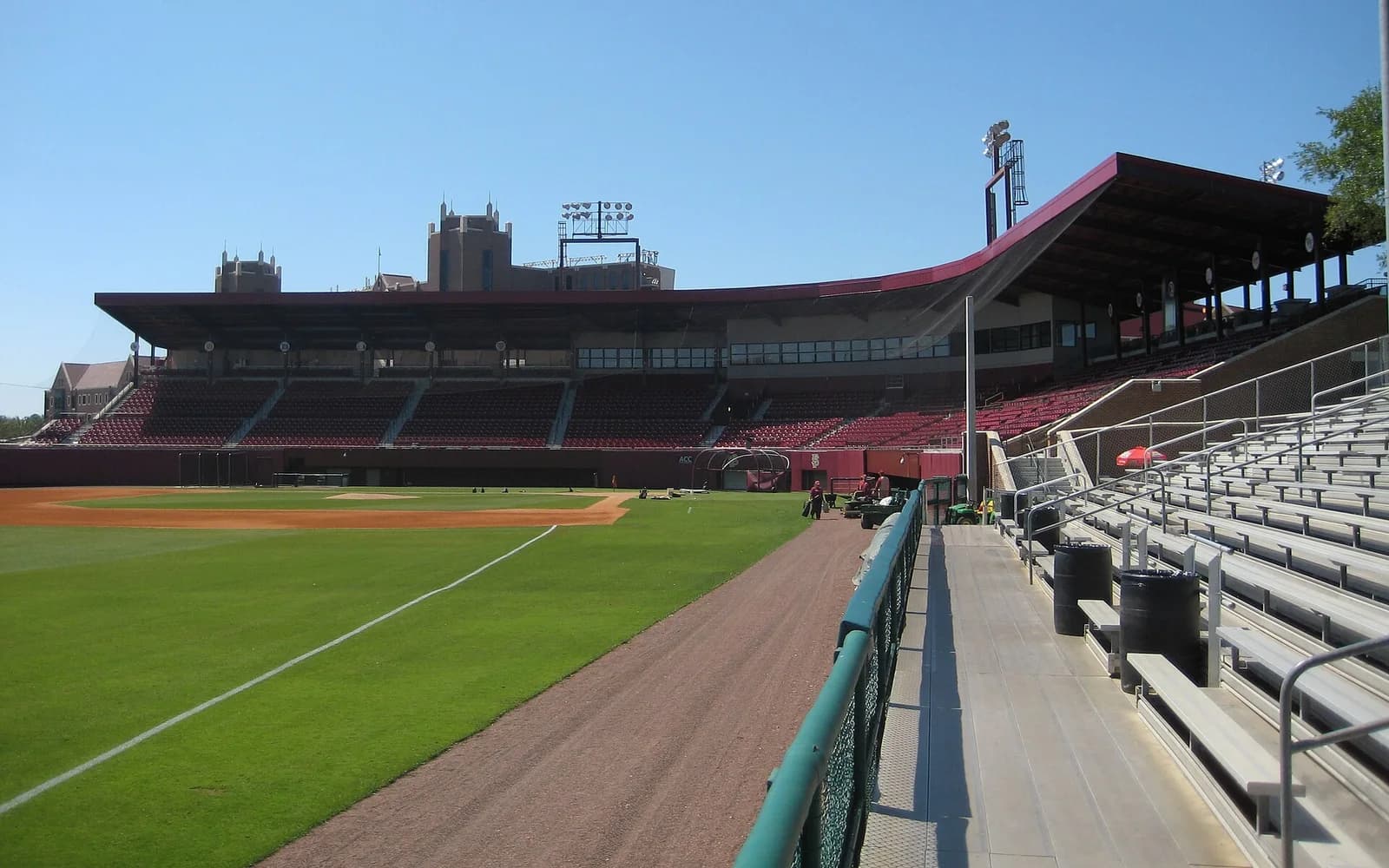 View of Mike Martin Field at Dick Howser Stadium, home of Florida State baseball.