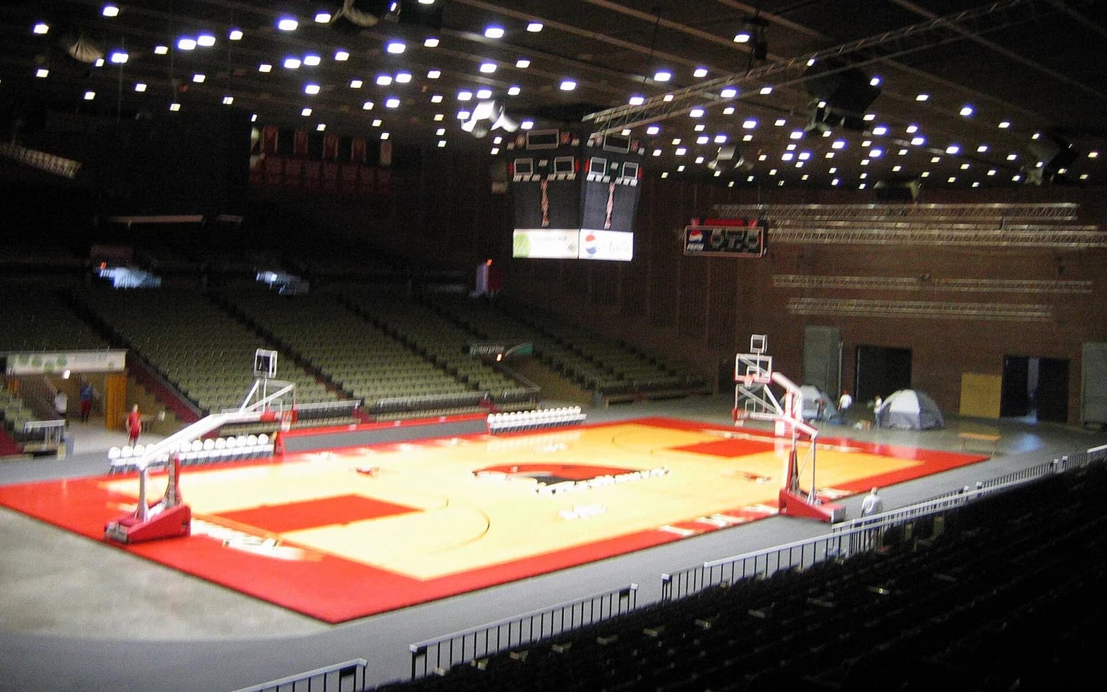 View of Millett Hall, home of Miami (Ohio) basketball.