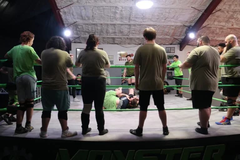 The Monster Factory — documentary venue view.