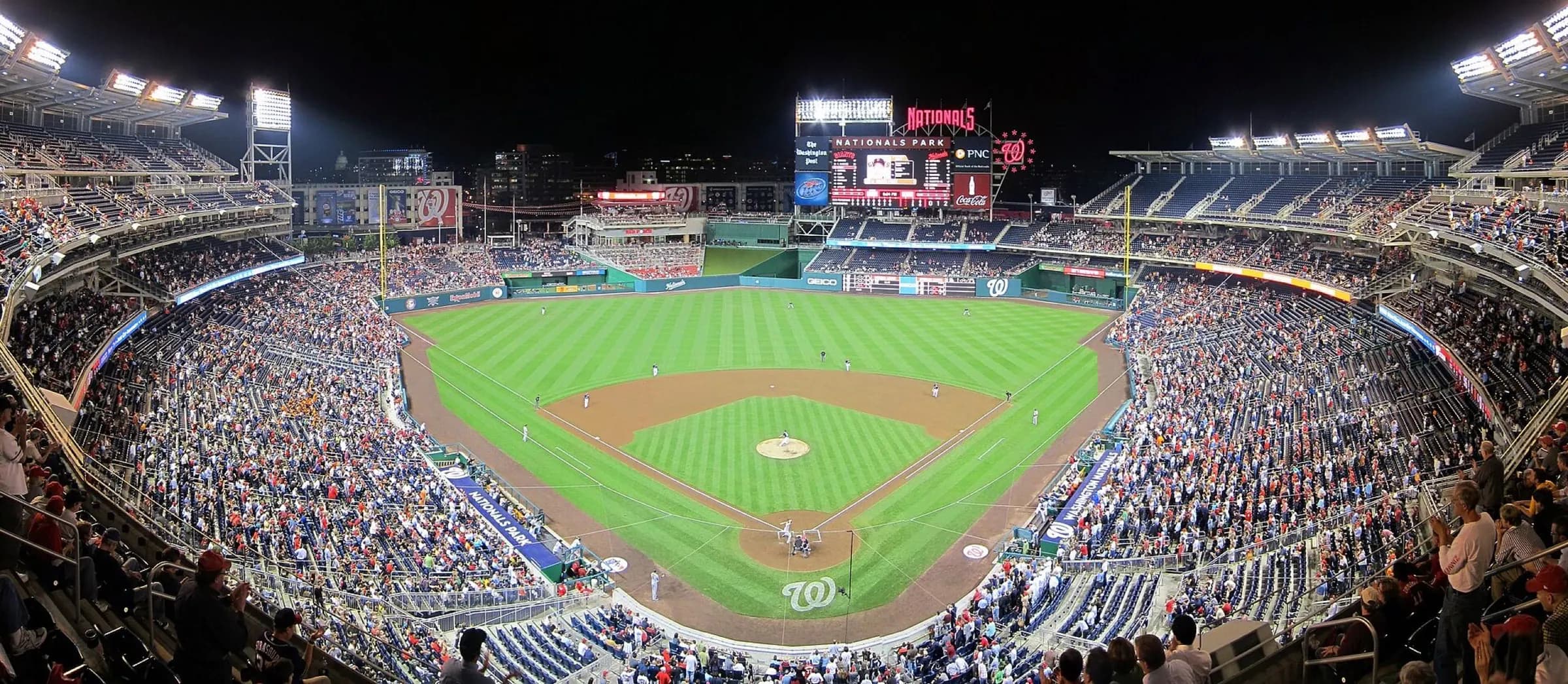 Nationals Park — Nationals Park Panorama 2011.05.02 - Washington Nationals v San Francisco Giants.