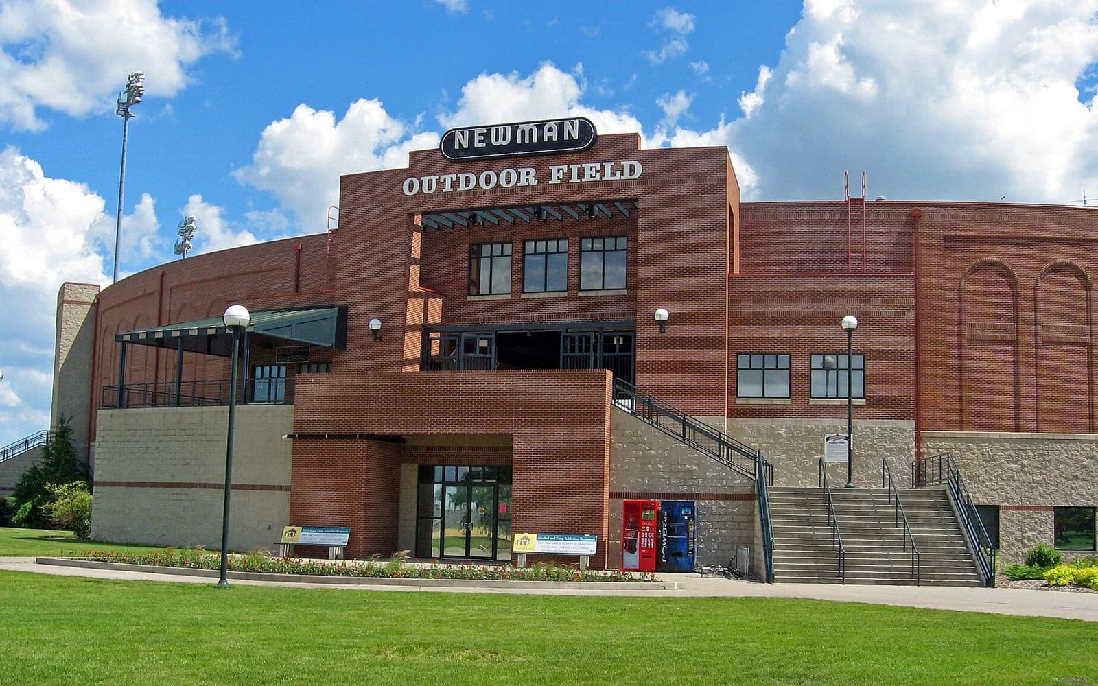 View of Newman Outdoor Field, home of North Dakota State baseball.