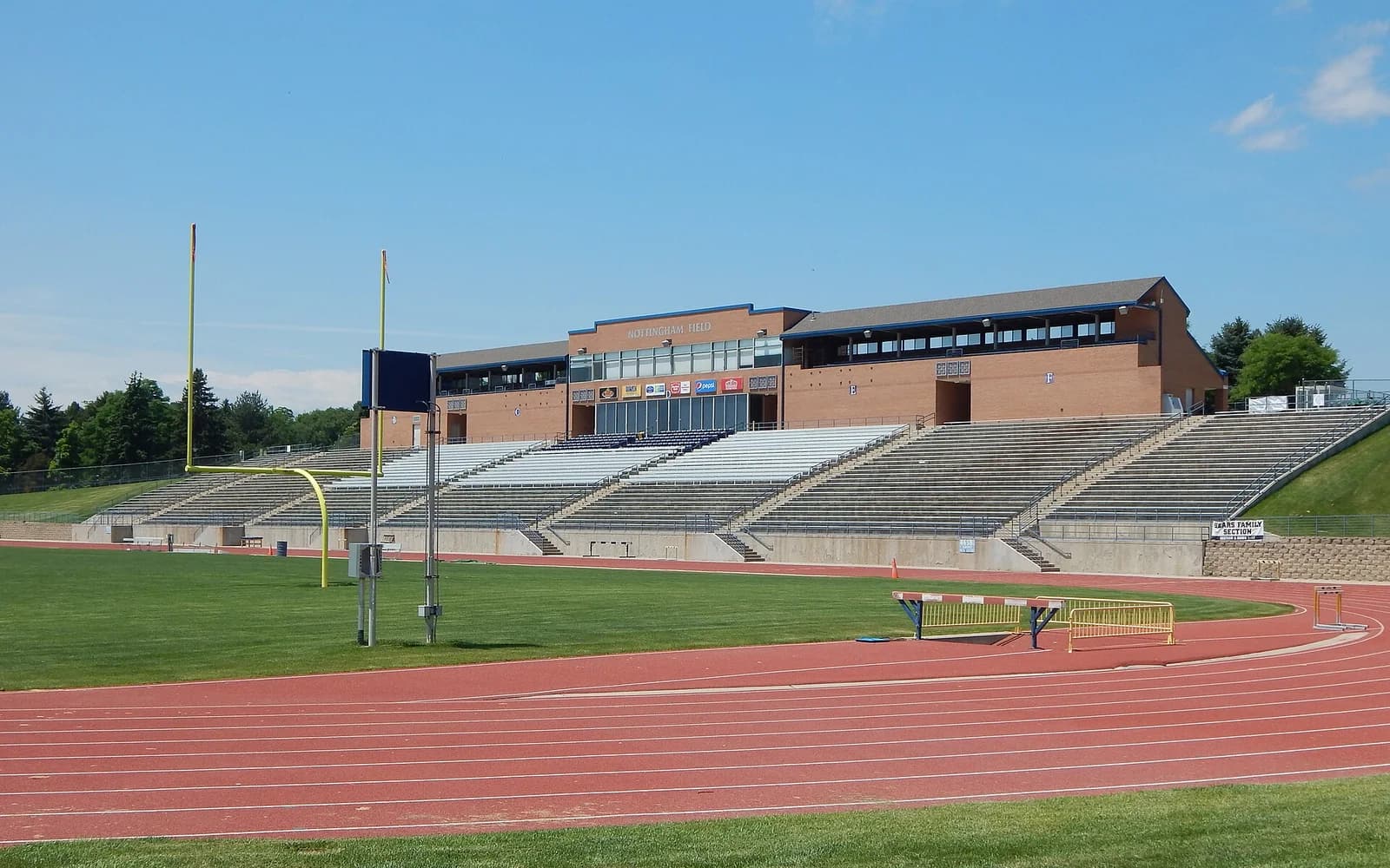 View of Nottingham Field, home of Northern Colorado Bears football.