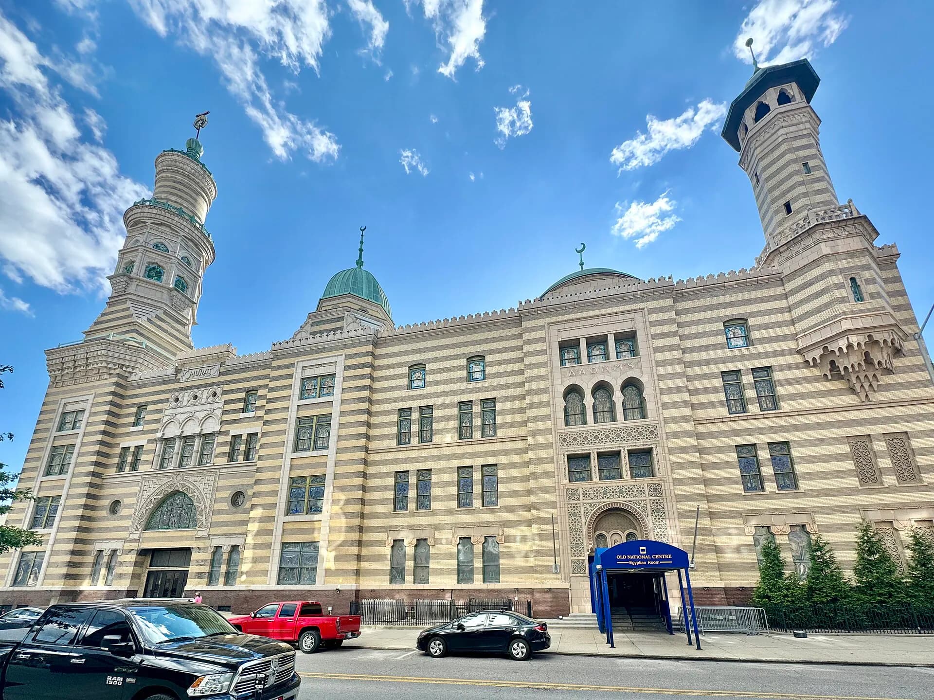 Old National Centre exterior in Indianapolis