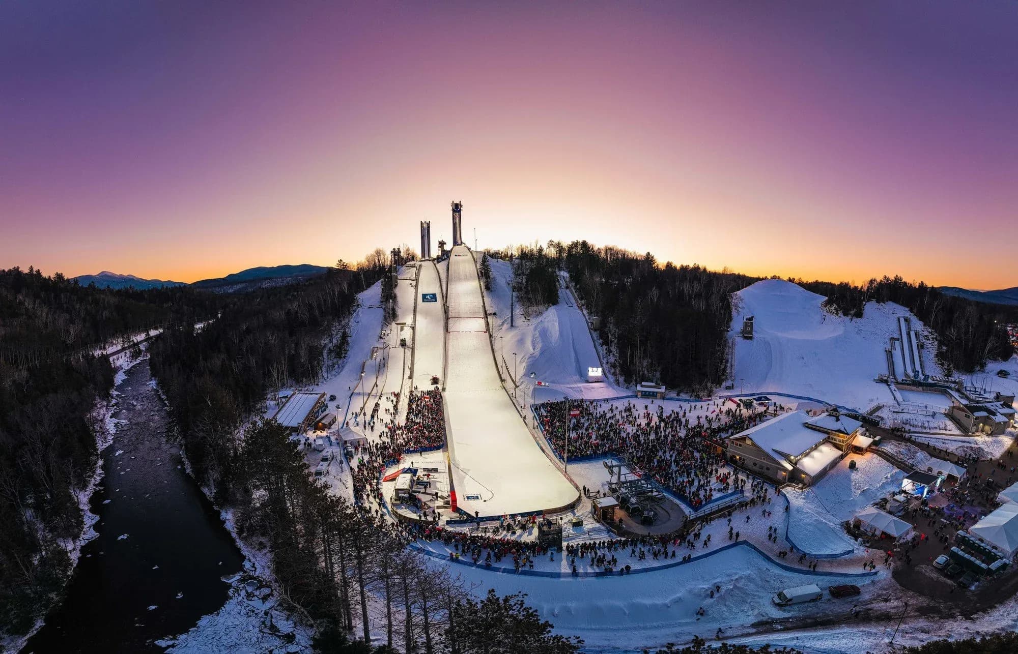 Olympic Jumping Complex — documentary venue view.