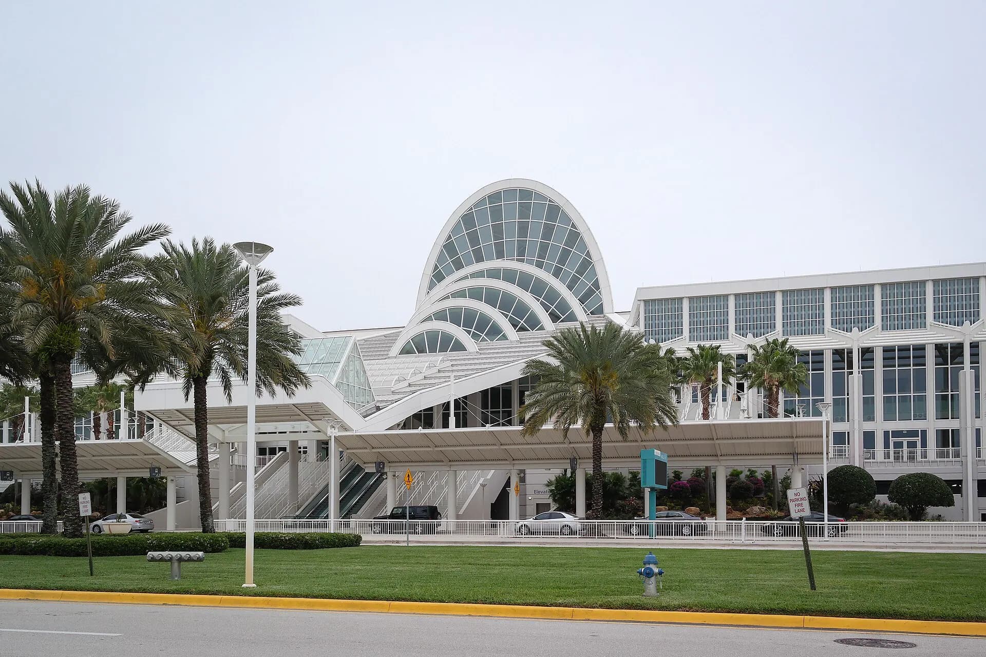 Exterior view at Orange County Convention Center in Orlando, FL