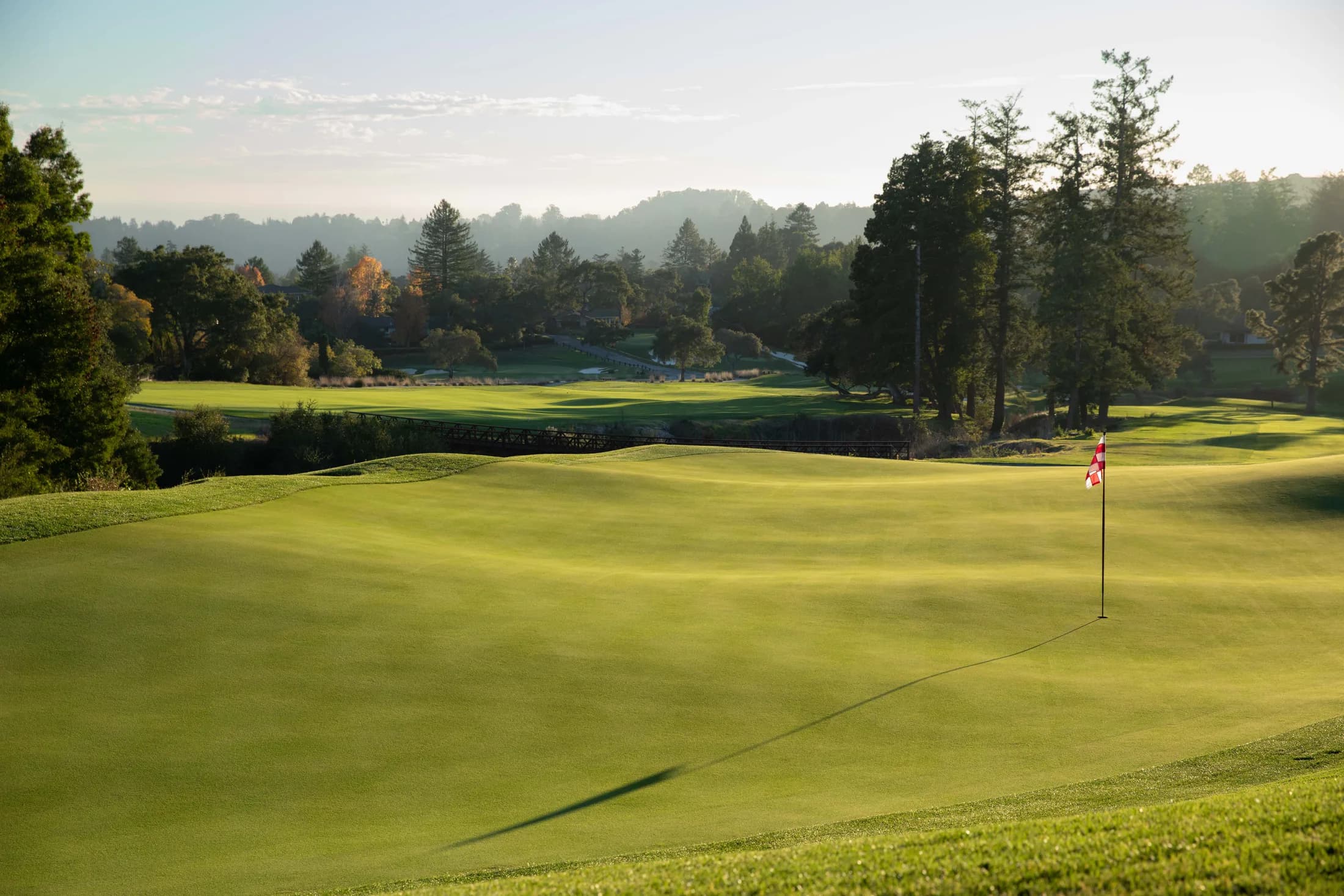 Pasatiempo Golf Club — restored green photographed December 5, 2024. Image courtesy of Rob Born, as credited on the club’s homepage.