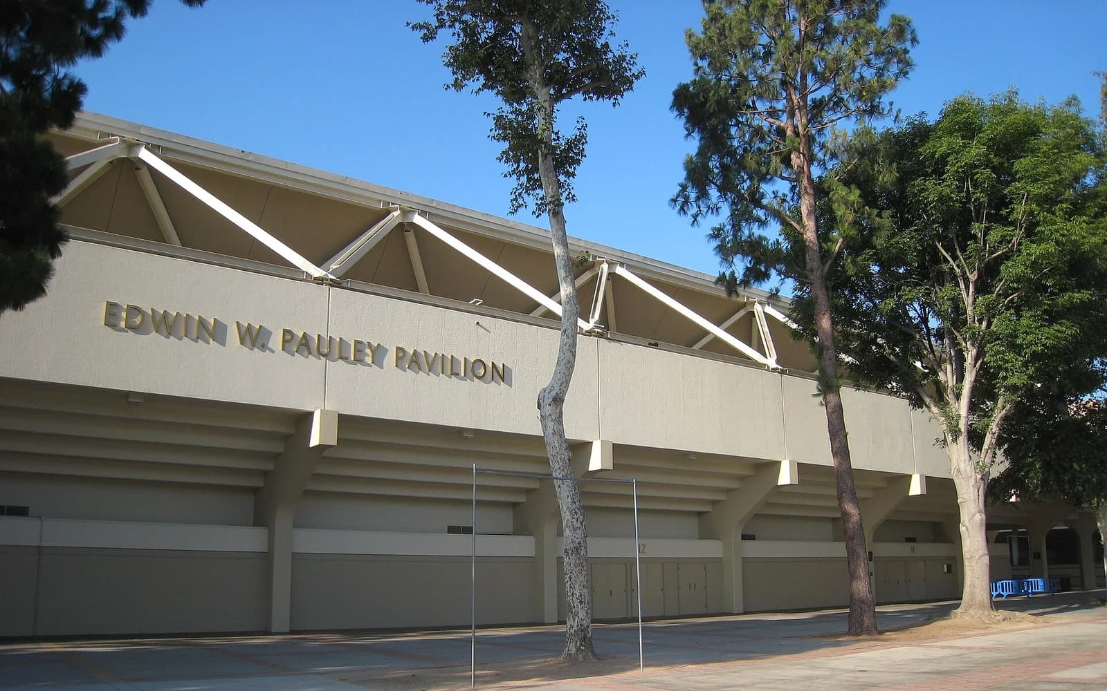 View of Pauley Pavilion, home of UCLA basketball.