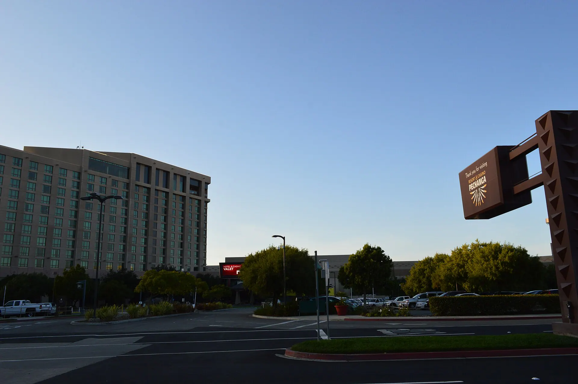 Pechanga Resort Casino exterior in Temecula