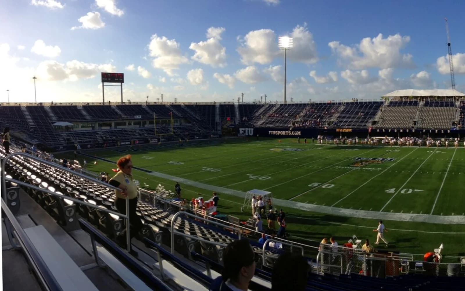 View of Pitbull Stadium, home of FIU football.