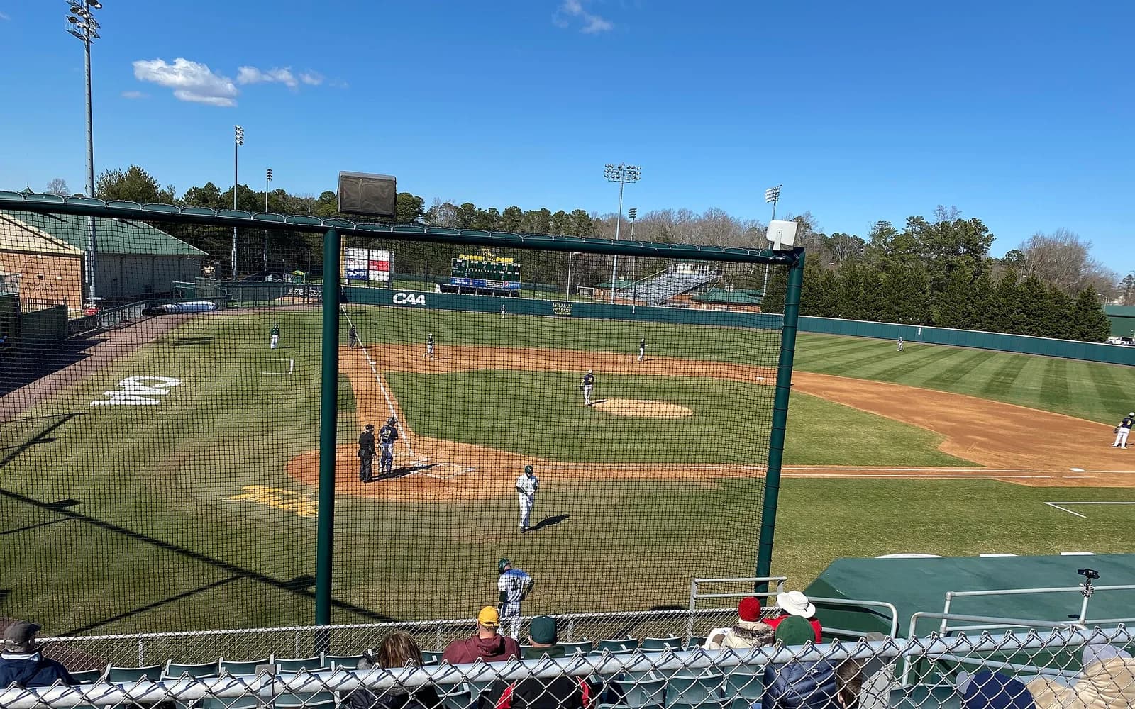 View of Plumeri Park, home of William & Mary baseball.