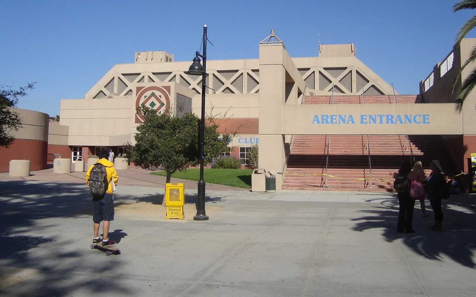 View of Provident Credit Union Event Center, home of San Jose State basketball.