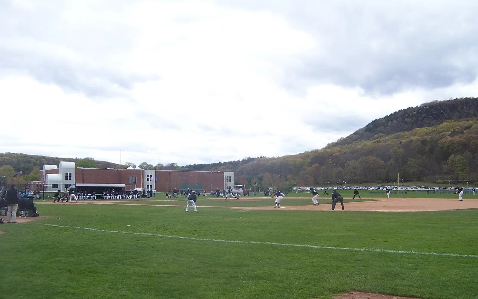 View of Quinnipiac Baseball Field, home of Quinnipiac baseball.