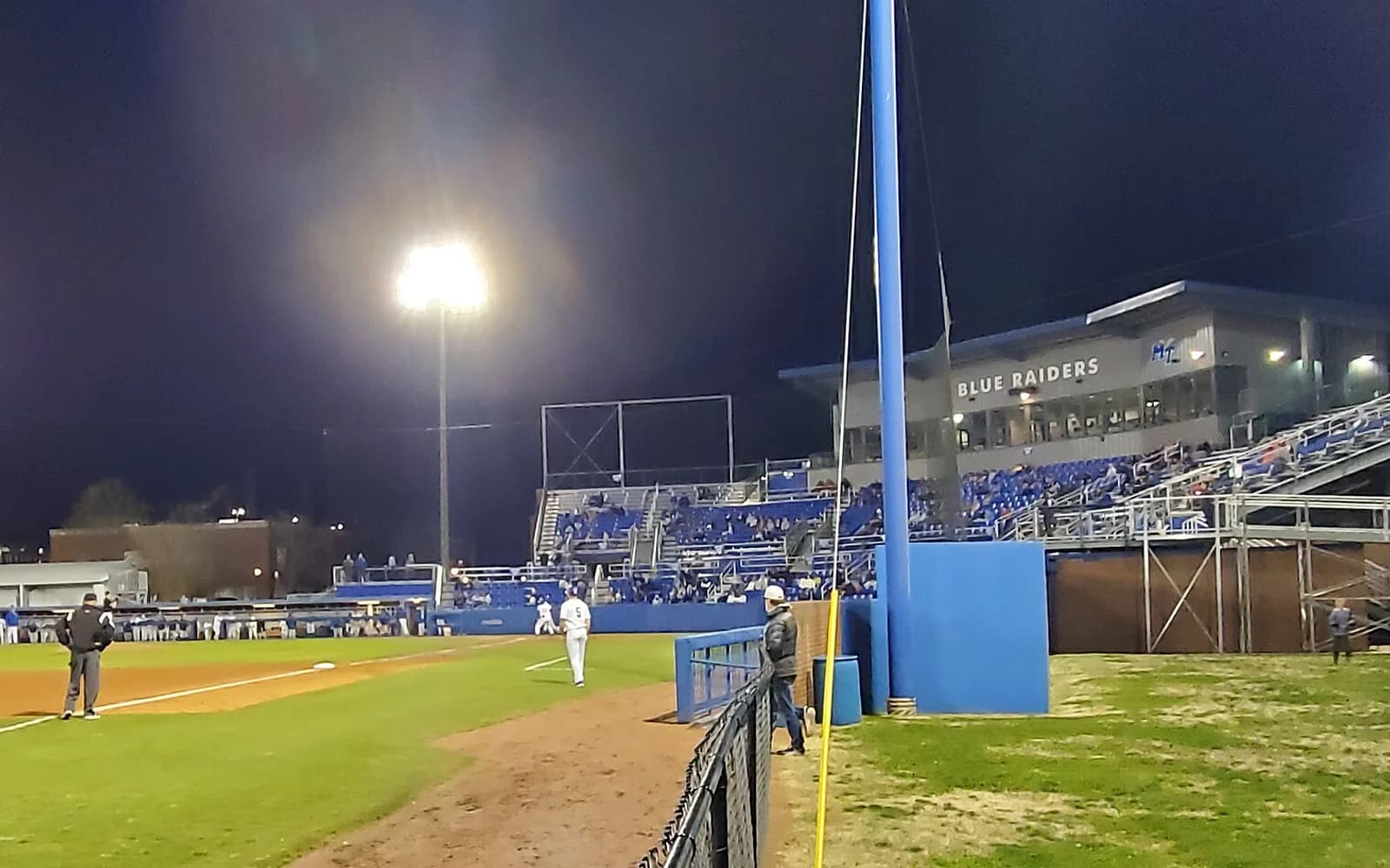 View of Reese Smith Jr. Field, home of Middle Tennessee baseball.