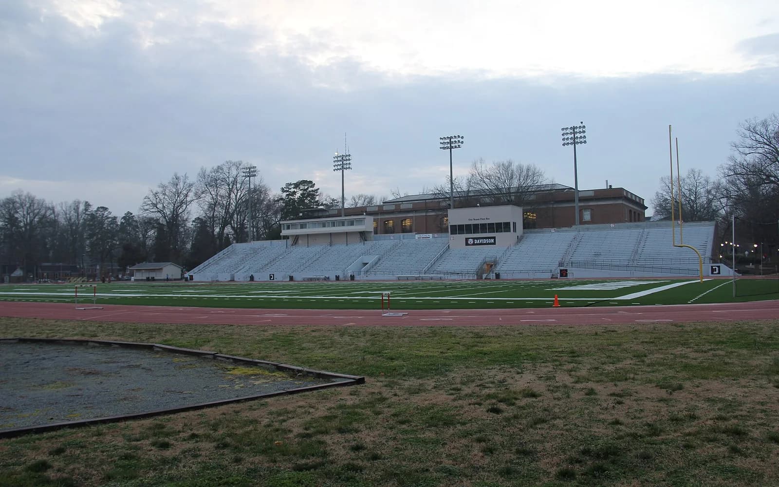 View of Richardson Stadium, home of Davidson Wildcats football.