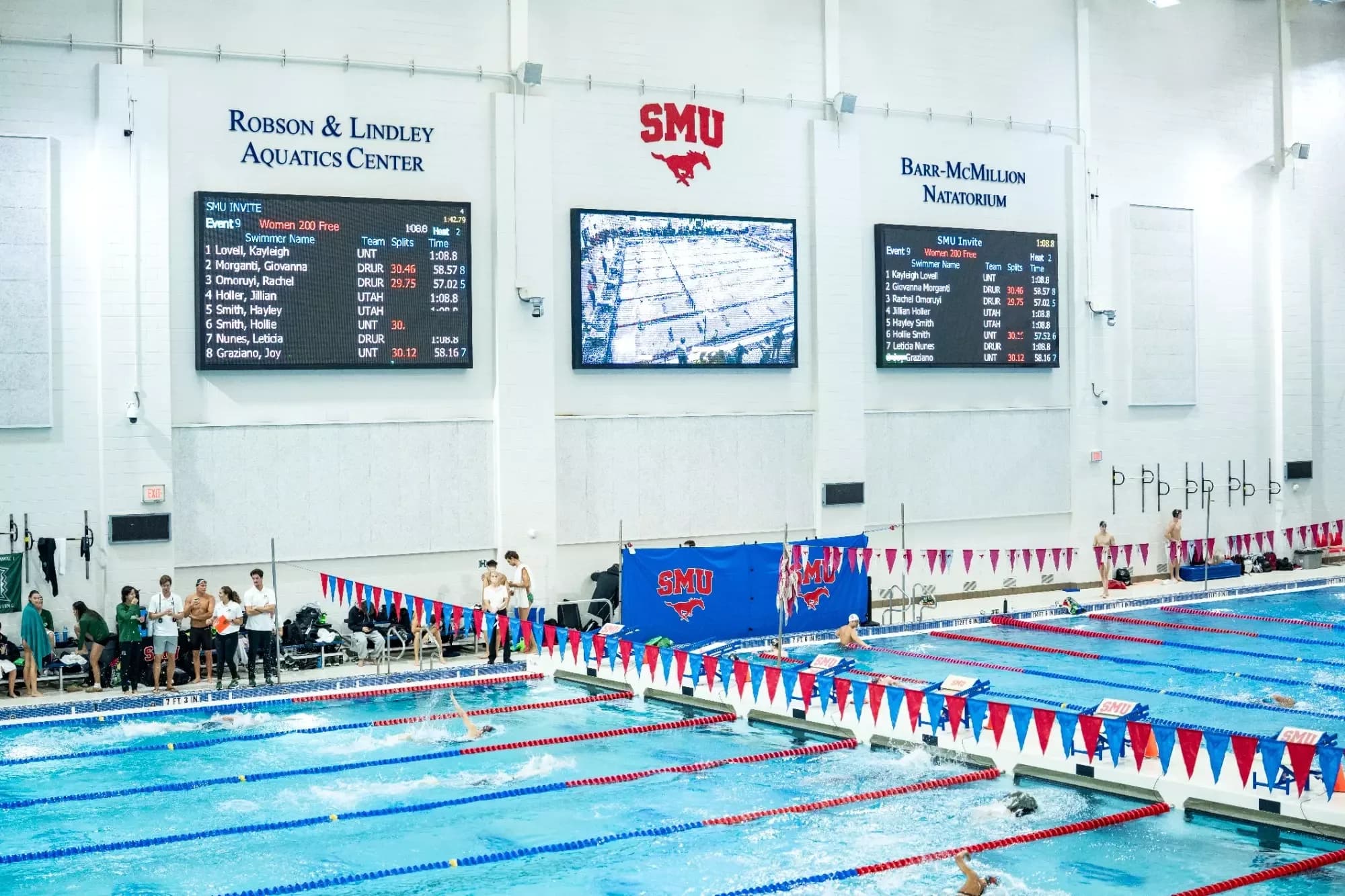 Robson & Lindley Aquatics Center — documentary venue view.