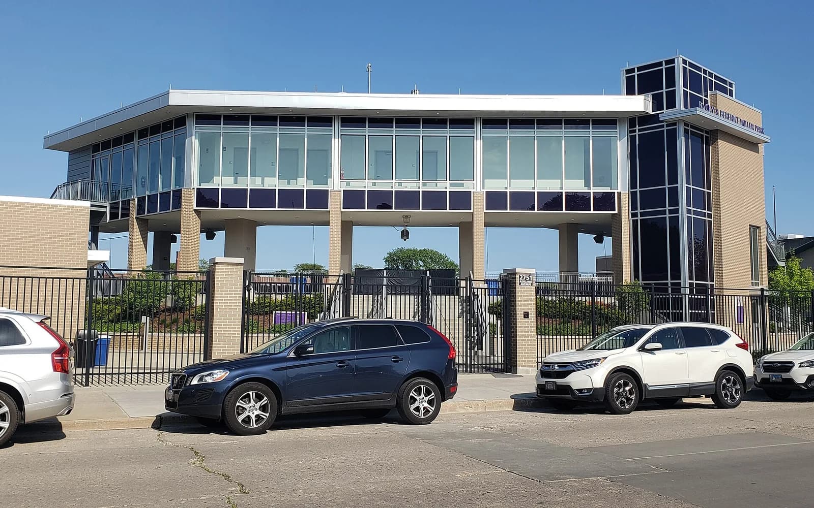 View of Rocky Miller Park, home of Northwestern baseball.