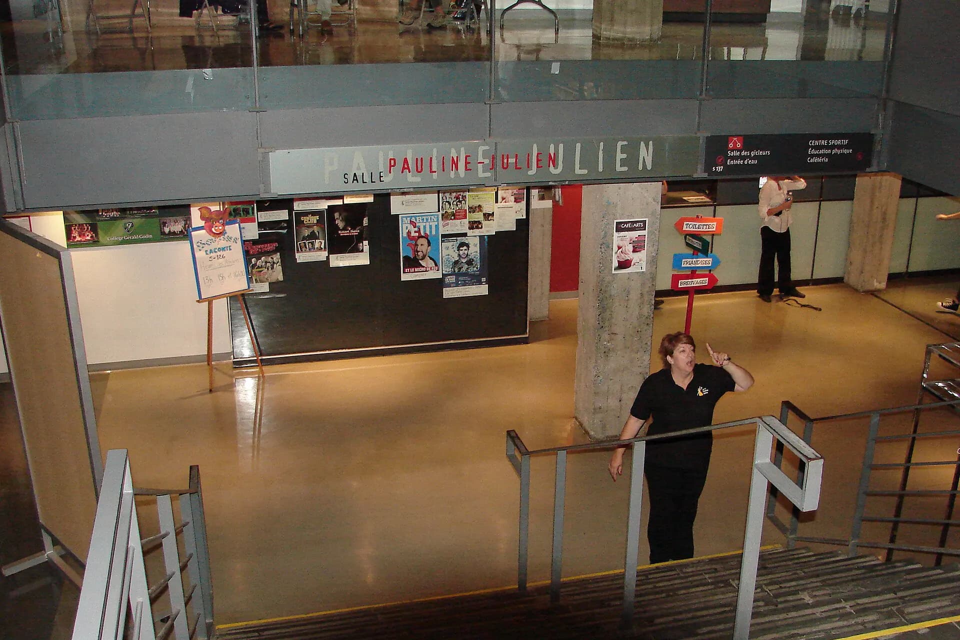 Exterior view at Salle Pauline-Julien in Sainte-Genevieve, QC