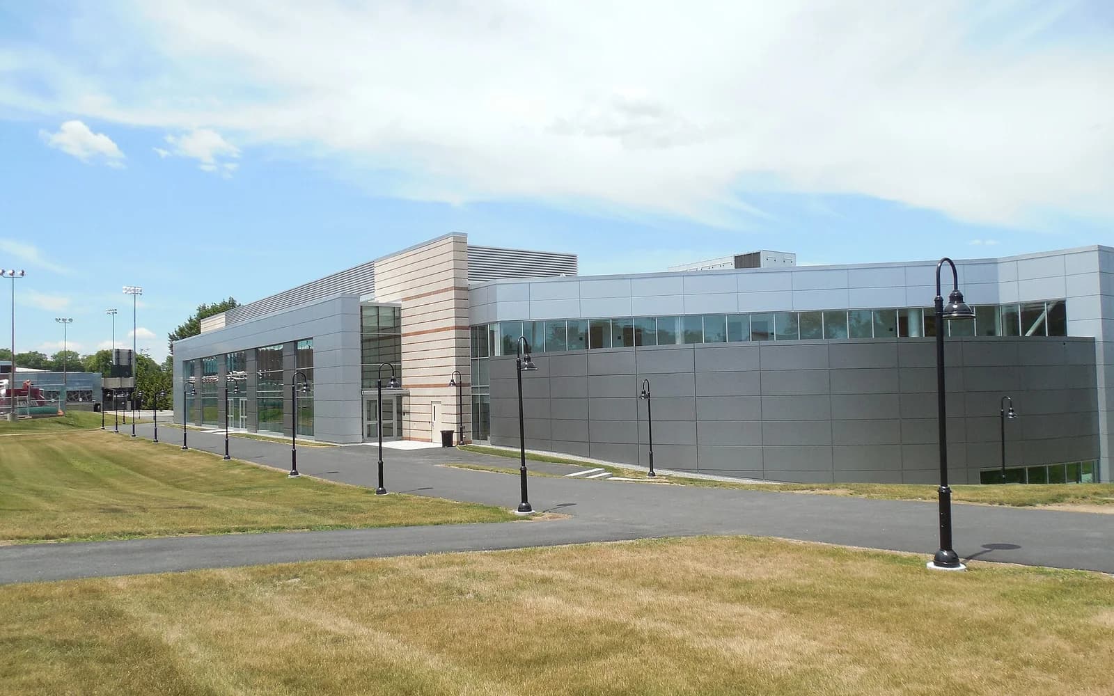 View of Schneider Arena, home of Providence men ice hockey.